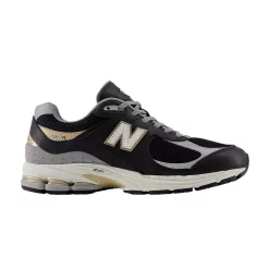   New Balance 2002R Black Sea Salt Gold Metallic pánske nízke mestské tenisky čierne