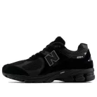 New Balance 2002R Mesh Black Metallic nízke streetové tenisky čierne — produktová fotografia na bielom pozadí, bočný pohľad