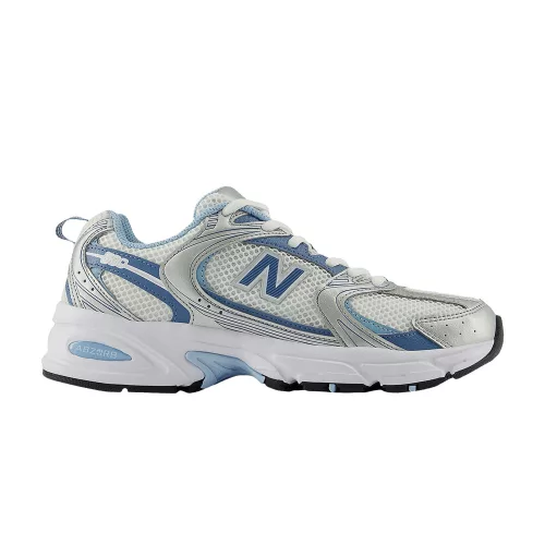 New Balance 530 Silver Metallic Heron Blue pánske nízke mestské tenisky strieborné modré