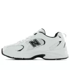 New Balance 530 White Black Details pánske nízke mestské tenisky biele čierne