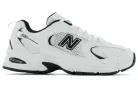 New Balance 530 White Black Details pánske nízke mestské tenisky biele čierne