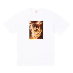   Supreme x Spitfire Flag Tee 'White' unisex tričko biele