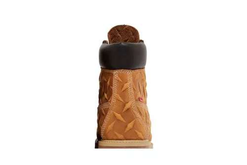 Supreme x Timberland 6 Inch Premium Waterproof Boot Embossed Diamond Plate Wheat pánske vysoké čižmy pšeničné