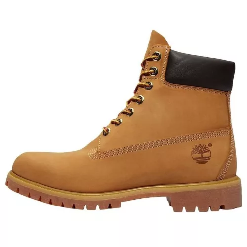 Timberland 6 Inch Premium Boot 'Wheat' členkové topánky — produktová fotografia na bielom pozadí, bočný pohľad