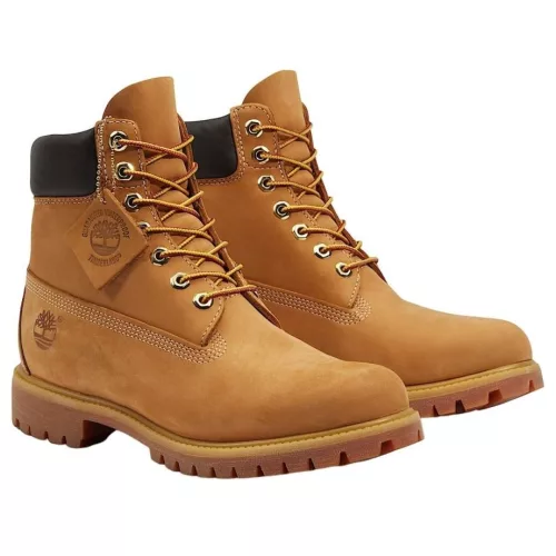 Timberland 6 Inch Premium Boot 'Wheat' členkové topánky — produktová fotografia na bielom pozadí, bočný pohľad