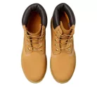 Timberland 6 Inch Lace Up Premium WP Boot 'Wheat' dámske členkové topánky — produktová fotografia na bielom pozadí, bočný pohľad