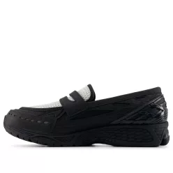 New Balance 1906L Black Angora nízke streetové tenisky čierne — produktová fotografia na bielom pozadí, bočný pohľad