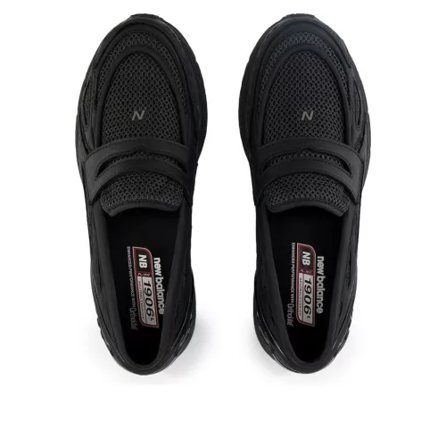 New Balance 1906L Blacktop Phantom nízke streetové tenisky lomené biele — produktová fotografia na bielom pozadí, bočný pohľad