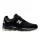 New Balance 2002R Black Oat nízke streetové tenisky čierne — produktová fotografia na bielom pozadí, bočný pohľad