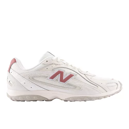 New Balance 204L Maroon Sea Salt nízke streetové tenisky bordové-lomené biele — produktová fotografia na bielom pozadí, bočný pohľad