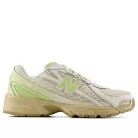 New Balance 740 Dry Lime nízke streetové tenisky — produktová fotografia na bielom pozadí, bočný pohľad