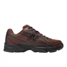 New Balance 740 Relic Brown Pumpernickel nízke streetové tenisky hnedé — produktová fotografia na bielom pozadí, bočný pohľad