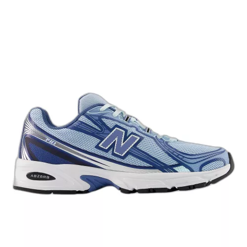 New Balance 740 Oxford Blue nízke streetové tenisky modré — produktová fotografia na bielom pozadí, bočný pohľad