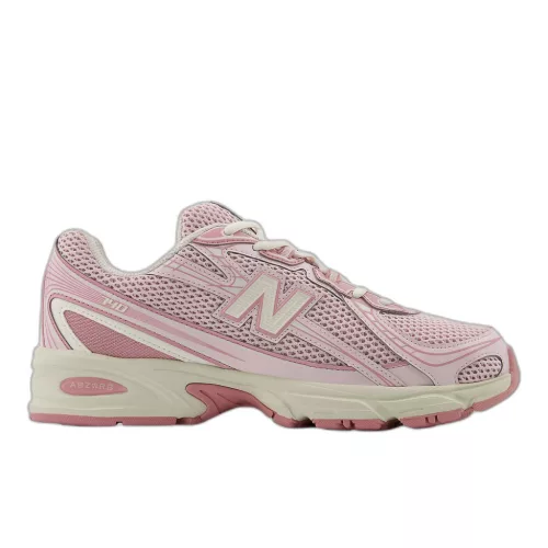 New Balance 740v2 Pink Granite nízke streetové tenisky ružové — produktová fotografia na bielom pozadí, bočný pohľad