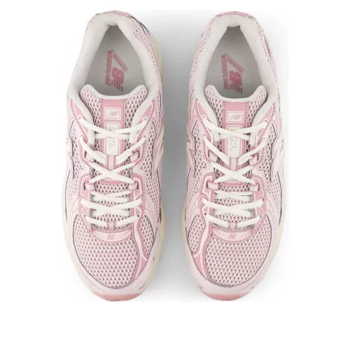 New Balance 740v2 Pink Granite nízke streetové tenisky ružové — produktová fotografia na bielom pozadí, bočný pohľad