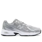 New Balance 740v2 Silver Castlerock nízke streetové tenisky sivé-strieborné — produktová fotografia na bielom pozadí, bočný pohľad