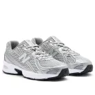New Balance 740v2 Silver Castlerock nízke streetové tenisky sivé-strieborné — produktová fotografia na bielom pozadí, bočný pohľad