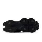 New Balance 9060 Triple Black Leather nízke streetové tenisky čierne — produktová fotografia na bielom pozadí, bočný pohľad