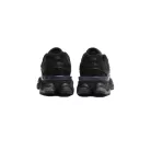 New Balance 9060 Triple Black Leather nízke streetové tenisky čierne — produktová fotografia na bielom pozadí, bočný pohľad