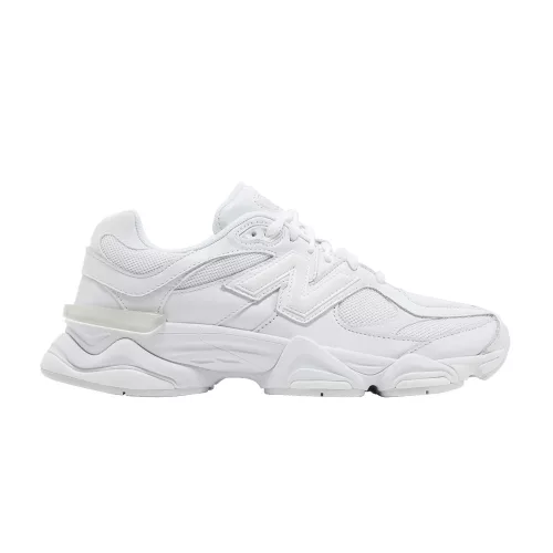 New Balance 9060 Triple White pánske nízke mestské tenisky biele