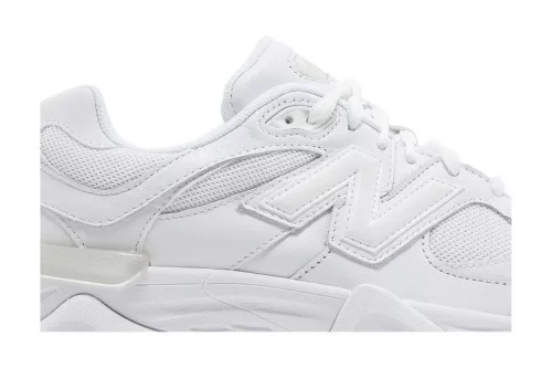 New Balance 9060 Triple White pánske nízke mestské tenisky biele