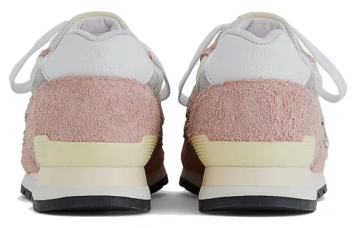 New Balance 996 MiUSA Pink Haze nízke streetové tenisky ružové — produktová fotografia na bielom pozadí, bočný pohľad
