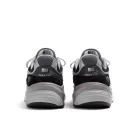 New Balance 990v6 MiUSA Black Grey White dámske nízke streetové tenisky čierne-sivé — produktová fotografia na bielom pozadí, bočný pohľad